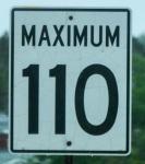 Speed Limit Sign Custom Traffic Speed Sign On Road Speed Control Sign