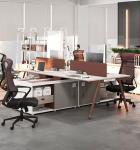 Office Furniture Finance Desk and Chair Combination Customizable Workstation for