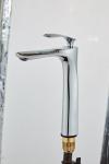 Single Hole 12L/Min Hot Cold Water Wash Basin Faucet