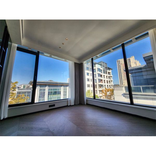 Aluminum Alloy Double Glazed Casement Windows Customized For Soundproofing