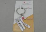 Gymnaestrada Zinc Alloy Promotional Keychain With Imitation Hard Enamel