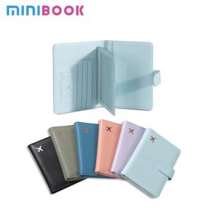 Wholesale PU Passport Cover Holder Flip Wallet RFID Block Leather Card Case for Family Vacation from china suppliers