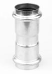 Sanitary Press Fit Plumbing Fittings DN15mm - DN50mm Nickel White Color