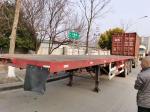 30000kg-40000kg Used Flatbed Semi Trailer 30-40 Tons Used Trailers