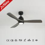 Decorative Fancy Dc Motor Silent Remote Ceiling Fan Led Light CE SAA