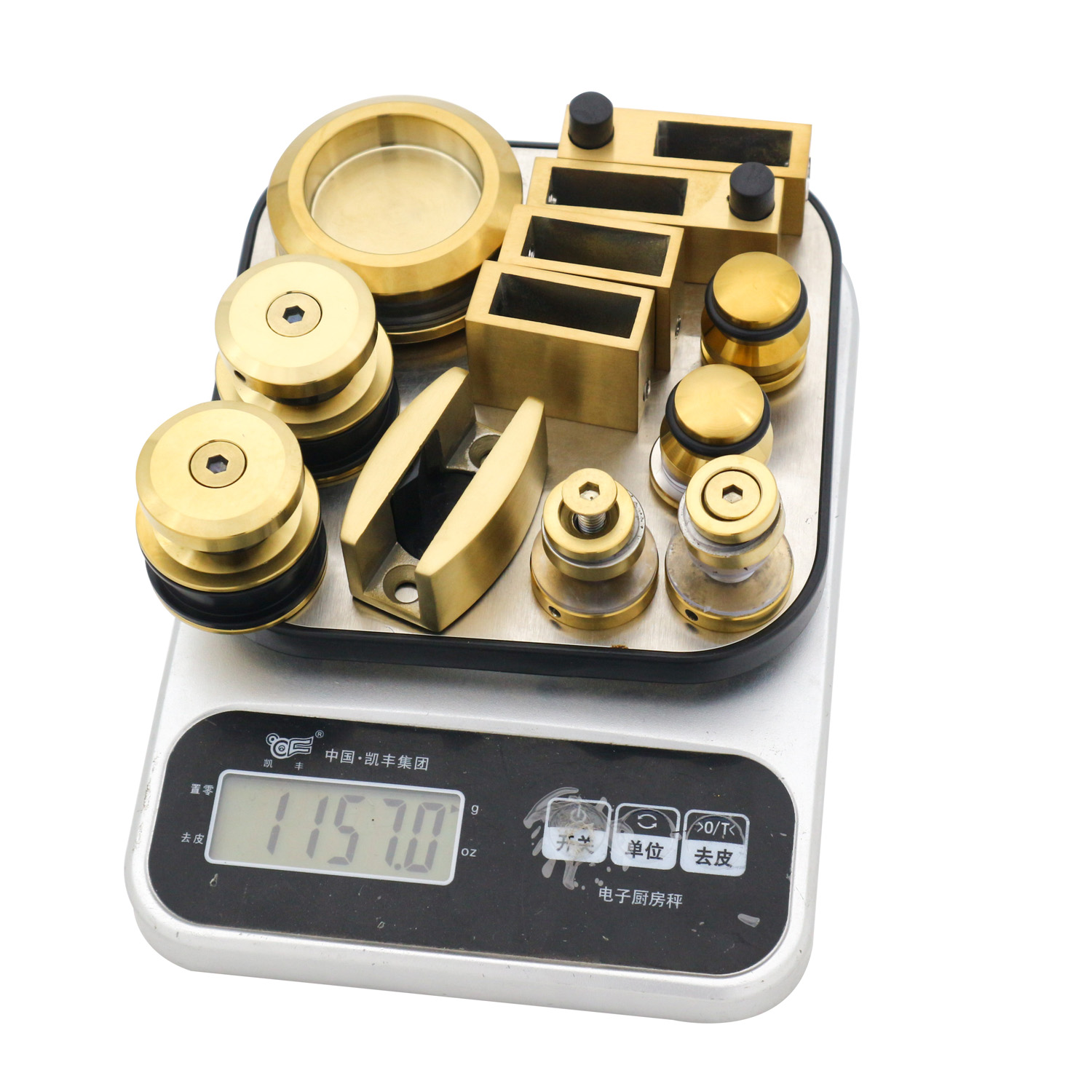 Zinc Alloy SS304 Heavy Duty Frameless Telescopic Sliding Barn Door Hardware Fitting