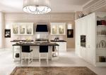 2000mm Europen Design Shaker L Shaped Kitchen Cabinets With Island Cunboard