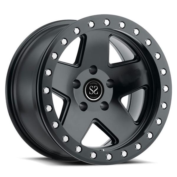 customs 21 22 24 inch forged pickup offroad vehicle SUV wheel beadlock rims for