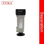 Industrial Aluminum Compressed Air Filter with Stainless Steel Cylinder and