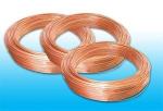 Round Copper Coated Bundy Tube 8mm X 0.5 mm , 25% Elongation