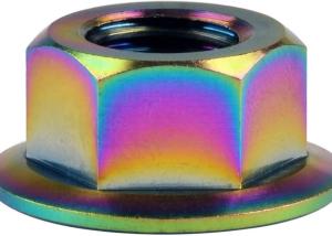 Wholesale JIS B 1190 (ISO 4161) - 2005 Titanium Steel Hexagon Nuts With Flange Coarse Thread from china suppliers