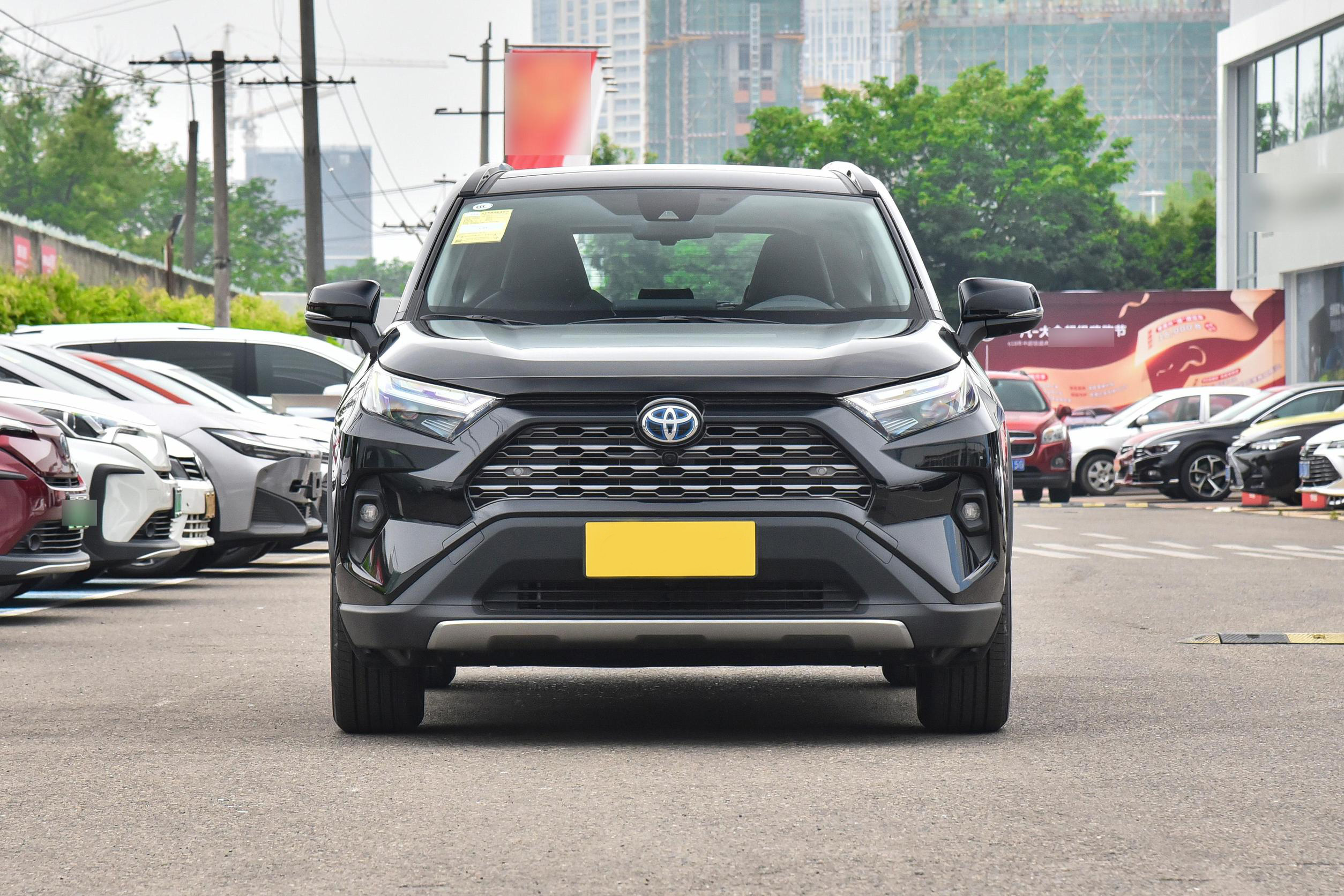2023 To-yota RAV-4 Rongfang Twin-Engine E 2.5L 4*4 AWD Turbo with Automatic Gear Box Double Wish Bone Rear Suspension