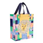 Reusable Promotional PP Woven Zipper Tote Shopping Bag