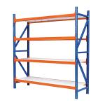 Q235 Warehouse Pallet Storage Racks Industrial Supermarket Storage Medium Duty