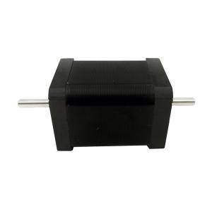 Wholesale Dual shaft 2phase 4-lead NEMA17 Stepper Motor 0.8N.m(114oz-in) 60mm motor length 1.5A from china suppliers