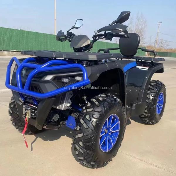600CC Four Wheel ATV Motorcycle Gasoline Dune Dirt Bike with 60V Voltage and