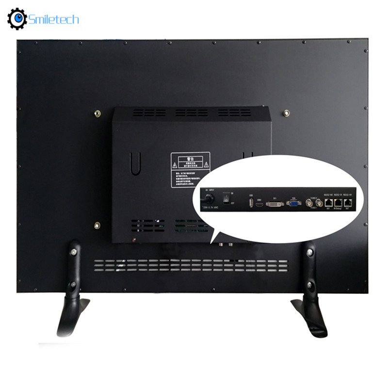 plastic bezel HDMI 32" HD 4K LED monitor CCTV display for surveillance security system
