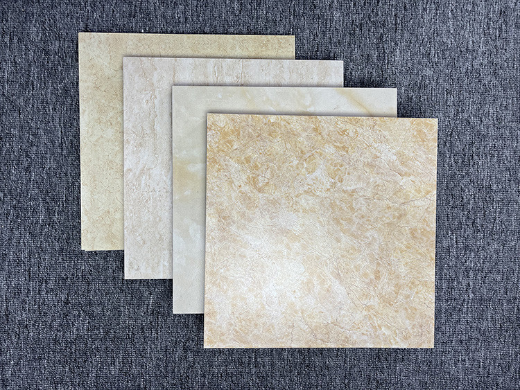 Modern Floor Design Glazed Ceramic Tiles Bathroom Light Orange Porcelain 30x30cm