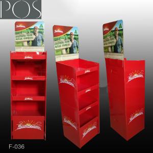 Wholesale point of sale offset printing tea display stand from china suppliers