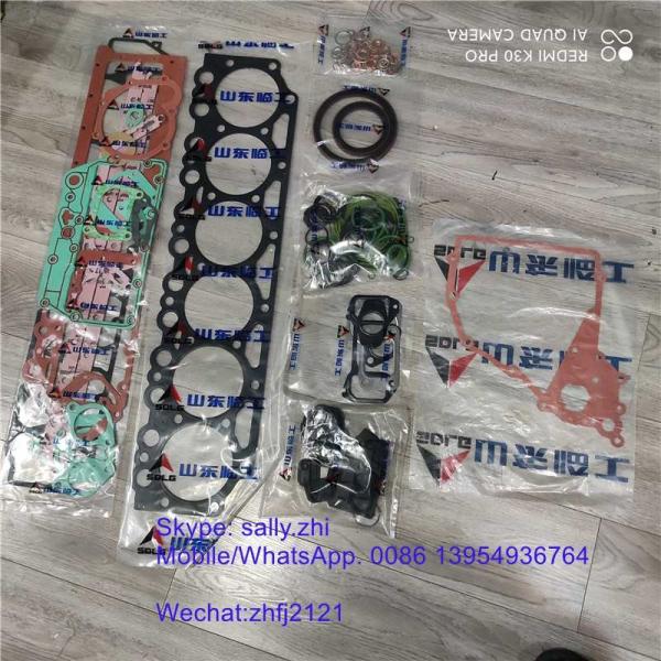 brand new the engine exhaul gasket kit , diesel generator parts for excavator