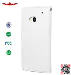 Wholesale 100% Quality Guaranteed PU Flip Wallet Leather Cover Cases For HTC ONE