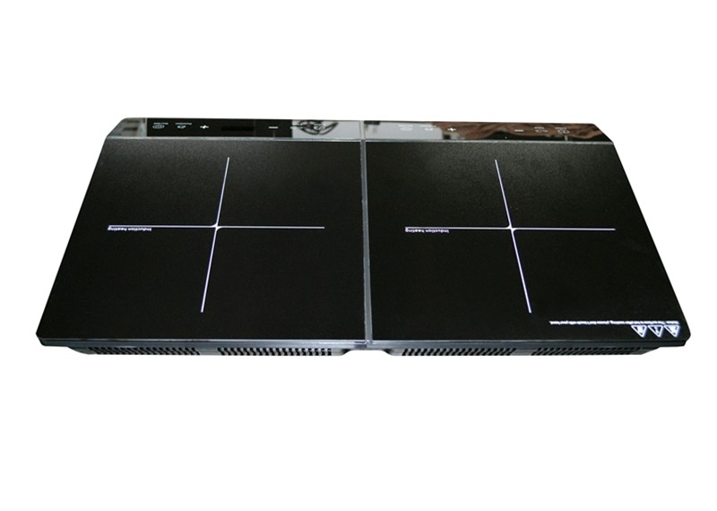 Child Safety Lock 3400W Double Burner Induction Cooktop