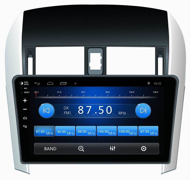 Ouchuangbo car radio gps navigation stereo for Toyota Corolla 2007-2011 with BT SWC USB reverse camera android 8.1