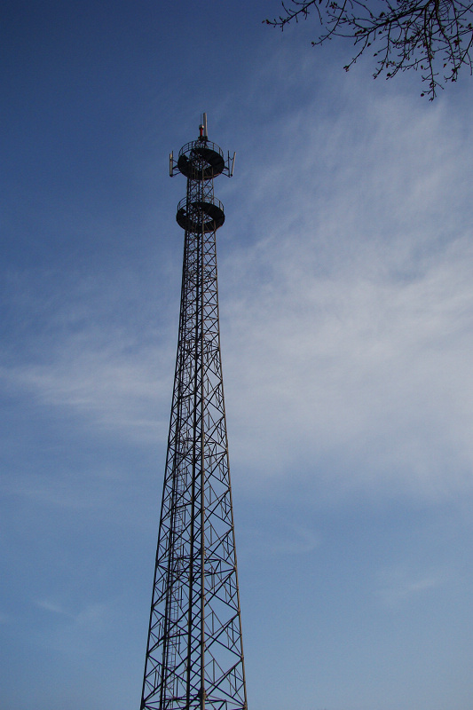 Custom Design 3 Legged Tubular Steel Lattice Antenna Wifi Telecommunication Towers