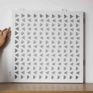 Wholesale Powder Coated Aluminum Wire Fence Panels Perforated Metal Fencing Customized Size from china suppliers