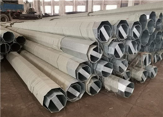 Burial Type 25FT Power Transmission Poles , Electrical Transmission Poles