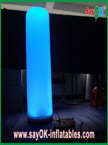 Wholesale Straight Led Light Decoration 2 Meters High Inflatable Pillar For Events from china suppliers