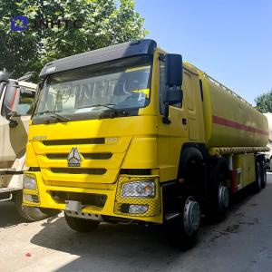 Wholesale Sinotruk Howo Oil Tank Truck 8X4 400HP LHD Diesel Fuel Oil Refueling Tanker Delivery from china suppliers