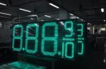24V Digital Gas Changer LED Signs for Regular and Diesel Fuel at Outdoor Gas
