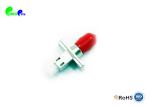 LC Female - ST Female Metal Simplex Hybrid Fiber Optic Adapter Low Insertion