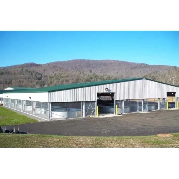 Waterproof Prefabricated Metal Construction Buildings H Section Column Steel Structure