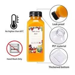 Wholesale Wholesale Custom 250ml 350ml 500ml Pet Plastic Beverage Bottle from china suppliers