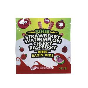 Wholesale Custom Thickness 100mic-140mic Side Seal Bags Gummies Packaging Plastic Zipper Bag from china suppliers