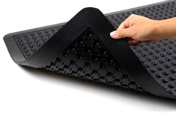 Black Anti Fatigue Mat ESD Industrial Rubber Anti-Fatigue Floor Mat For Workshop