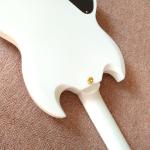 High quality SG electric guitar styles, ebony fingerboard, gold hardware, 3