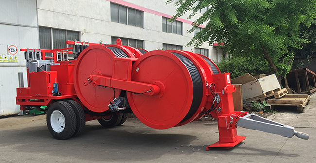 2x70/1x140kN Hydraulic Wire Tensioner/Cable Pulling Hydraulic Tensioner