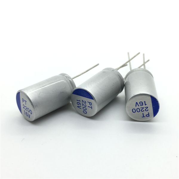 16V2200UF Solid Electrolytic Capacitors Power Filter Cap UPL1C222M1016 Low ESR Capability