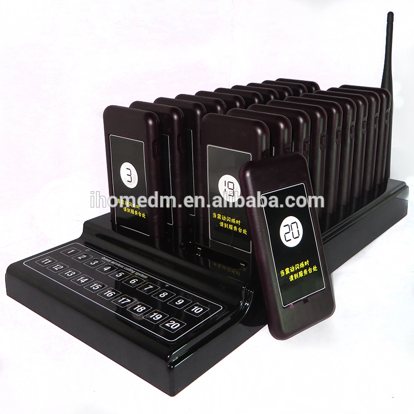 wireless restaurant paging system guest pager
