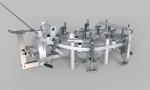 500L Fuel Plastic Tank Mold , Full Framework Heavy Clamps Rotomolding Molds