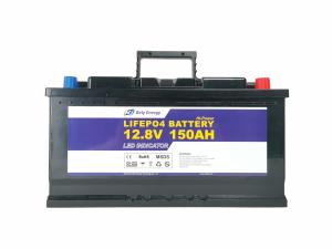 Wholesale LED 12V 150Ah LiFePo4 Battery Home Solar Energy Storage System Battery from china suppliers