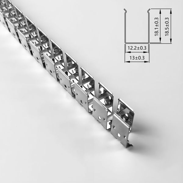 12*20 12*25 Neon Light Clip Flexible Silicone Neon Lighting Accessories