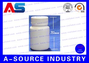 Wholesale 60ml PE Capsule Plastic Pill Bottles 70mm * 27mm With Protection Sensitive Seal plastic medicine bottles from china suppliers