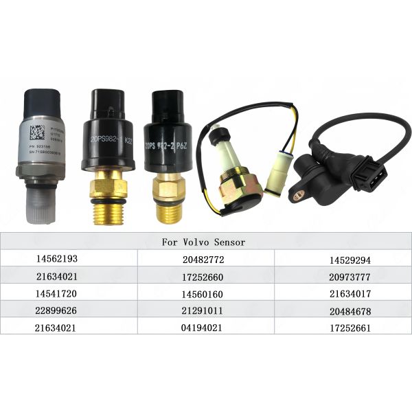 Volvo EC460 EC460B Engine Oil Pressure Sensor VOE22899626 22899626