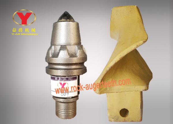 Color Customized Auger Teeth Replacement , Betek Teeth For Foundation Drilling