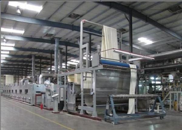 Gas Heated Hot Air Stenter Machine Woven Fabric Finishing Stenter Pin / Clip