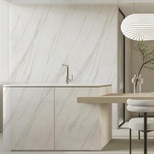 Wholesale White Glazed Tile Machine Full Body Porcelain Tile Matt Finish With 0.05% Water Absorption from china suppliers